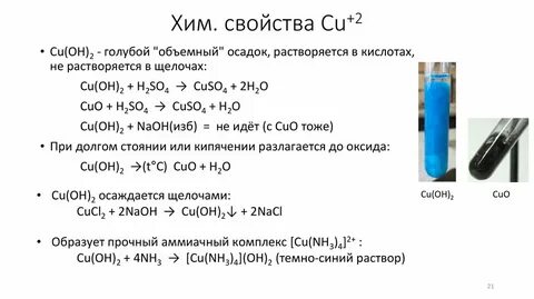 Cu 2oh cu oh 2 полное ионное