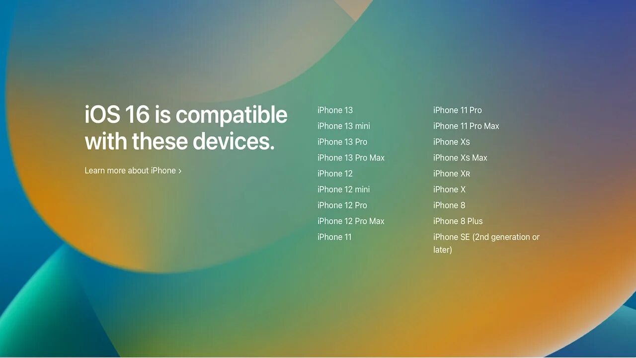 Какие iphone получат ios. Айос 11 обновление. какие айфоны не поддерживают ios 16&amp;. ios 16 какие устройства поддерживаются. когда выйдет ios 16.