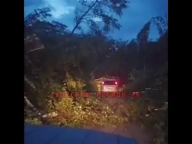 Буря в томске