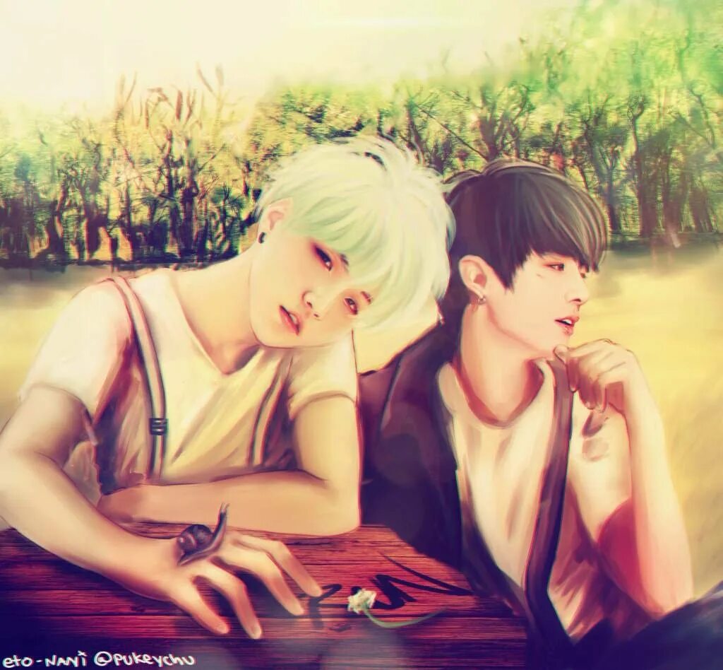 Чон чонгук и мин юнги слэш. Юнгуки фф. BTS yoonkook Art. Чонгук и Юнги арт. БТС Юнги и Хосок 18.