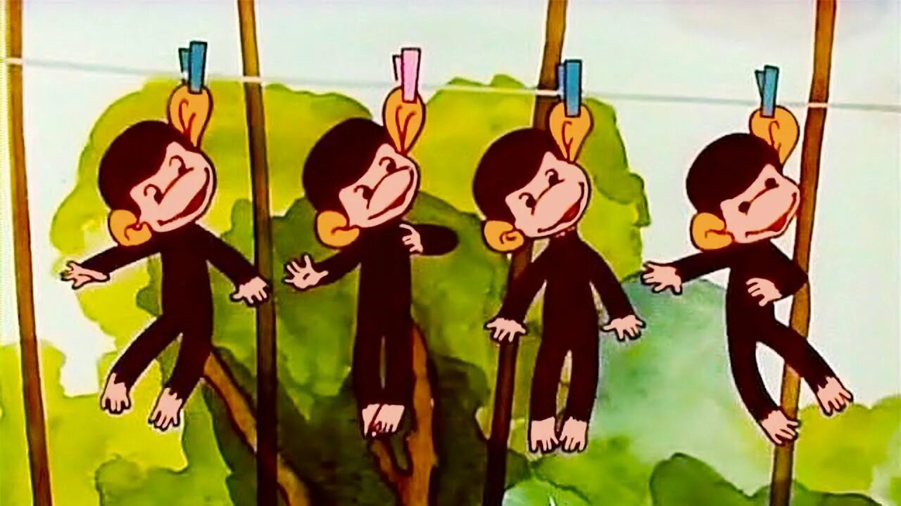 Осторожно обезьянки Союзмультфильм. Осторожно обезьянки 1984.