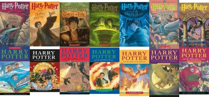 7 books. Все томы Гарри Поттера по порядку. Harry Potter books YKY. Гарри Поттер обложка книги Aditi Khazanchi. Harry Potter book Cover collection.