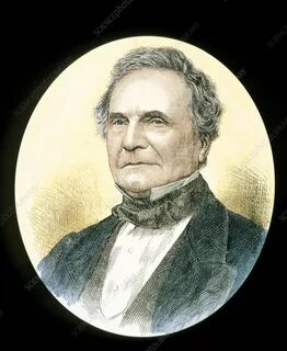 Resim of Charles Babbage. 