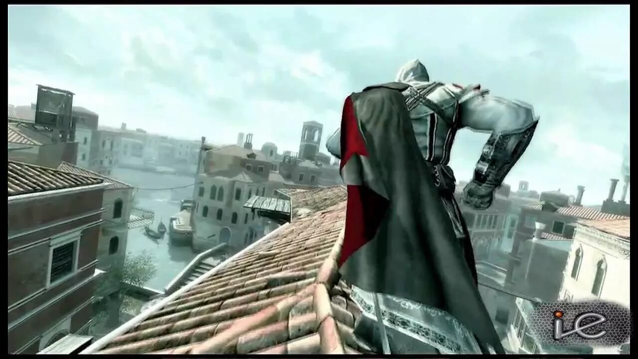 Assassin's видео. Venice Rooftops Assassins Creed 2. Эцио Аудиторе прыжок веры. Assassins Creed 2 трейлер. Assassin's Creed 2 Brotherhood Йеспер КЮД.