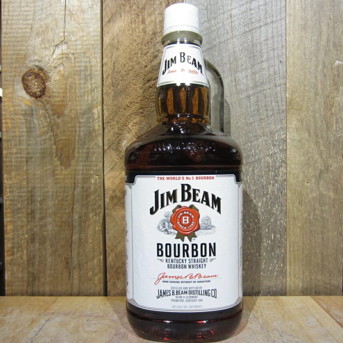 Джим бим 1 литр. Jim Beam 1.75. Виски Jim Beam Bourbon. Джим Бим 0.75. Виски Джим Бим Бурбон 1 литр.