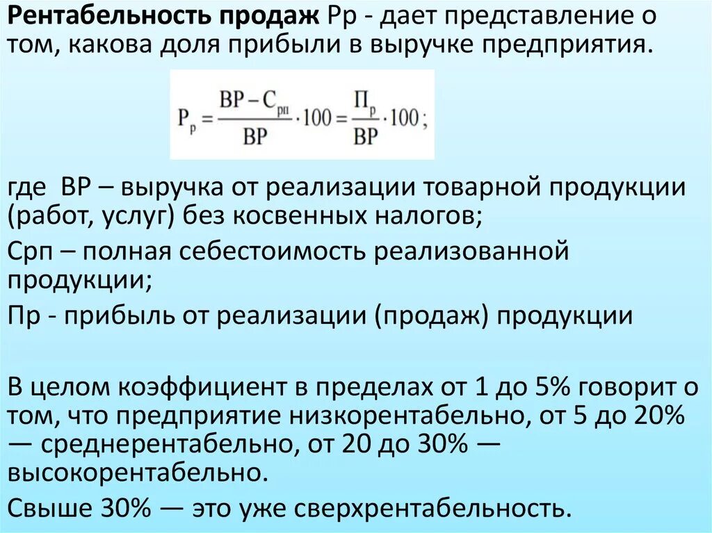 Ефс на конец предыдущего периода. Рентабельность продаж формула расчета. Прибыль от продажи продукции это. Прибыль фирмы рассчитывается по формуле. Как посчитать реализацию.