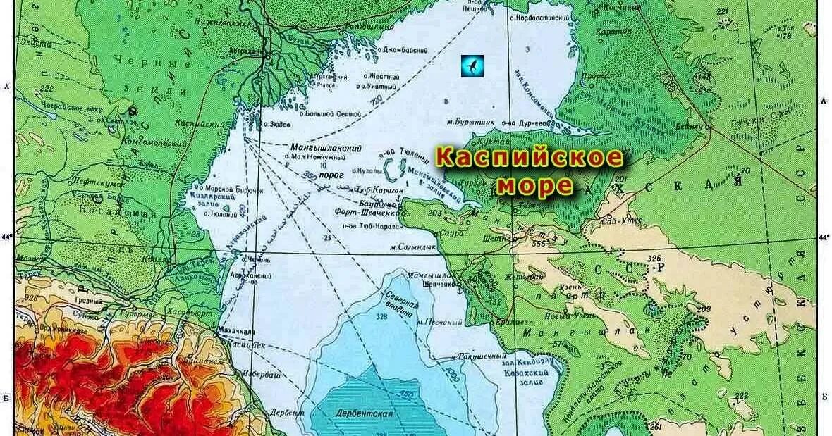 Каспийск где находится какая республика. Берега Каспийского моря на карте. Побережье Каспийского моря карта. Каспийское море на карте России. Каспийское море физическая карта.