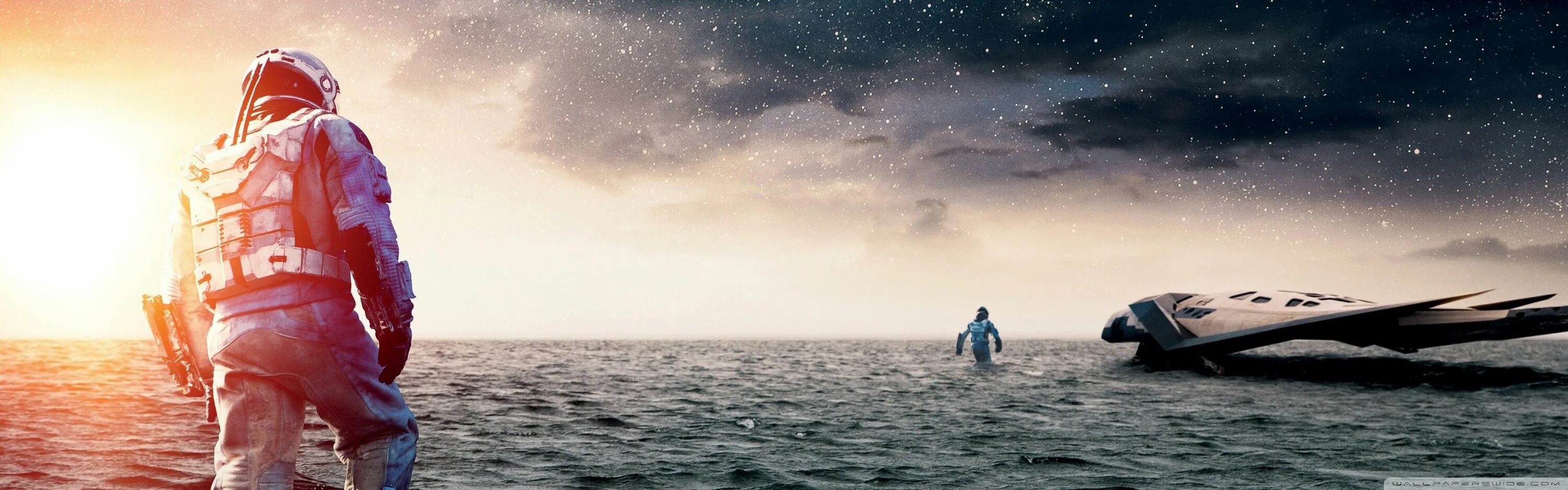 Higher wider deeper. Интерстеллар Планета Миллер. Интерстеллар (Interstellar) 2014.