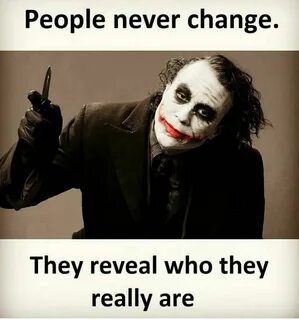 Never change