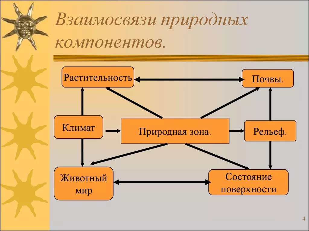 6 природных компонентов. Взаимосвязь компонентов природы. Схема взаимосвязь природных компонентов. Взаимосвязи между компонентами природы. Взаимосвязь компонентов природного комплекса схема.