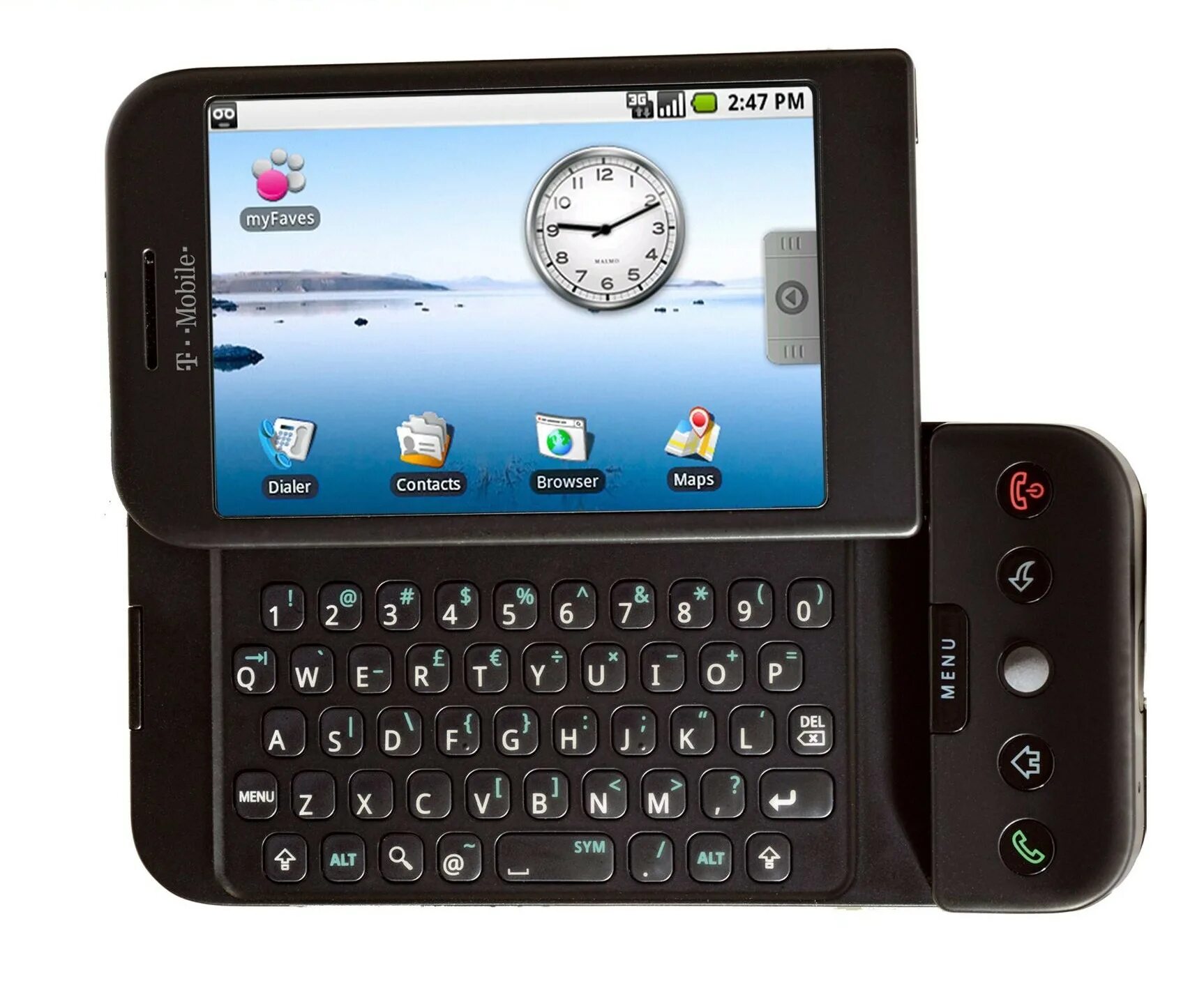 Телефоны базе android. Смартфон HTC T-mobile g1. T-mobile g1 / HTC Dream. HTC Dream (t-mobile g1) — первый смартфон на основе Android. HTC Dream 2008.