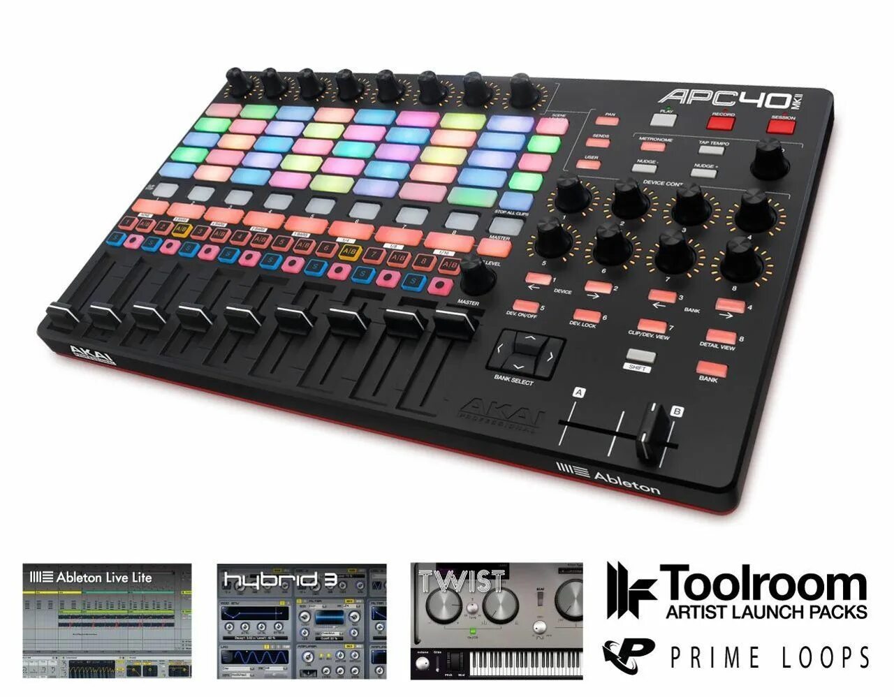 Apc mk2. Akai apc40 mk2. akai apc mini 2. akai 40. akai pro force.