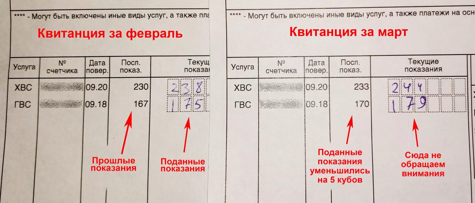 Как правильно заполнять показания счетчиков воды. Как заполнять показатели счетчика воды. Как правильно заполнить квитанцию на воду по счетчикам образец. Как заполнять показания счетчиков в квитанции. Заполнить счетчики воды