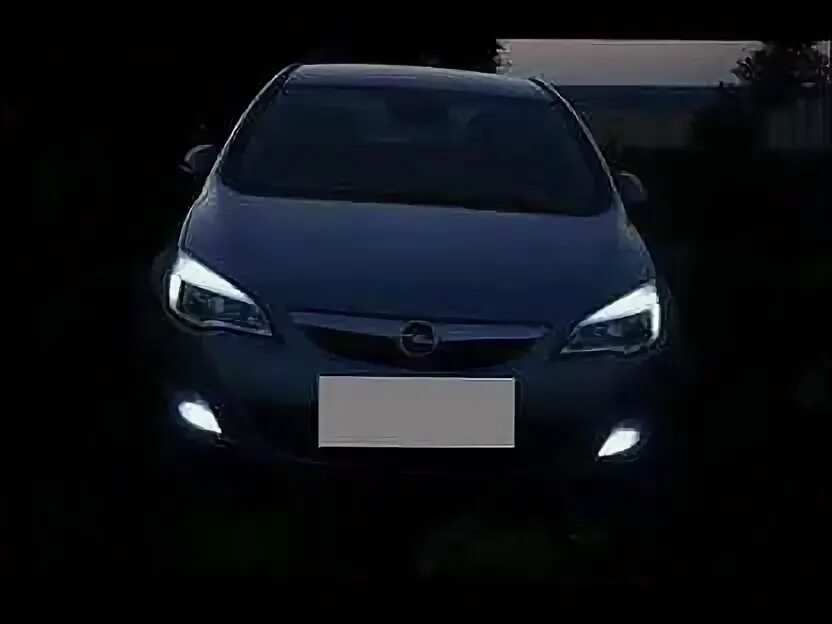 Opel astra j led лампы