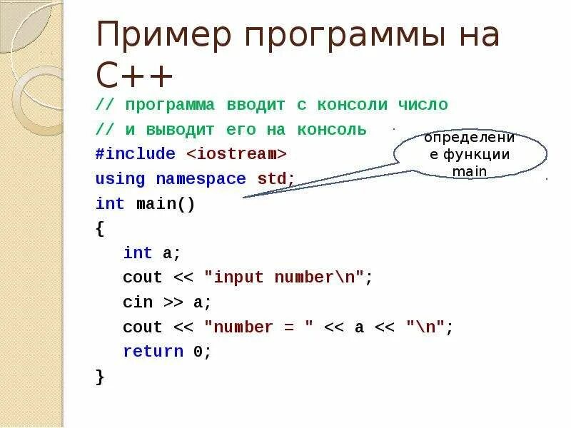 Реализовать функцию выводящую. Примеры программ. C++ вывод в консоль. Пример программы на c++. Что такое консольное приложение в c++.