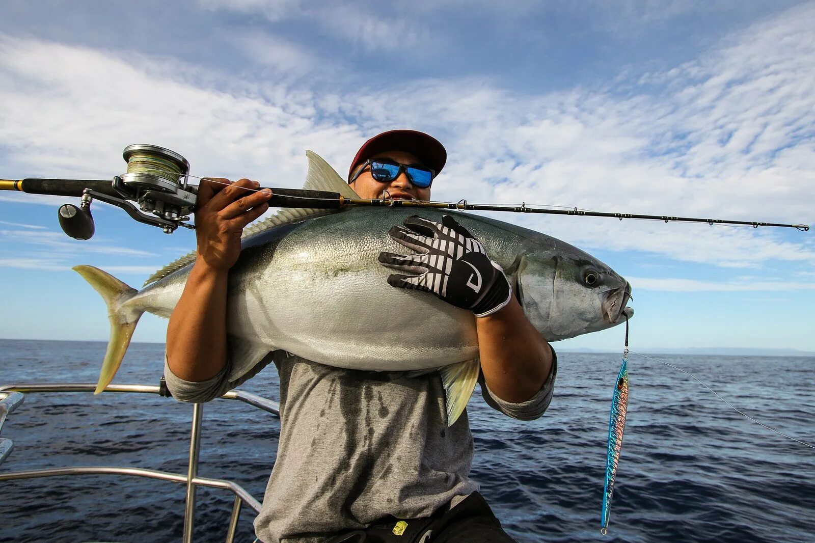 Я увлекаюсь спортивной рыбалкой