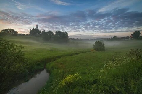 Деревня рассветная