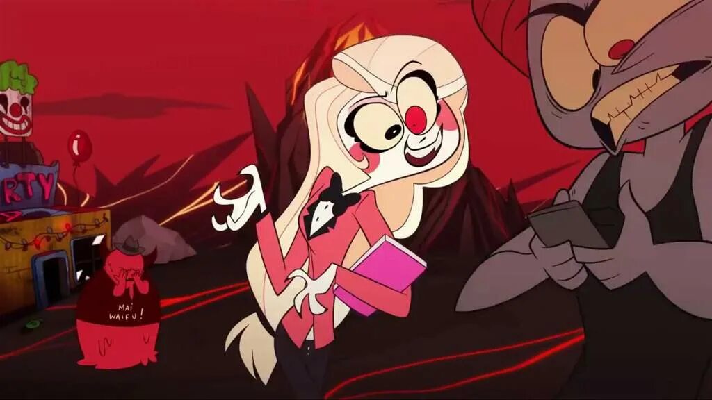 Hazbin Hotel Evil Charlie. Создатель отеля ХАЗБИН. Отель ХАЗБИН мемы. Песня отель хазбин hells greatest dad