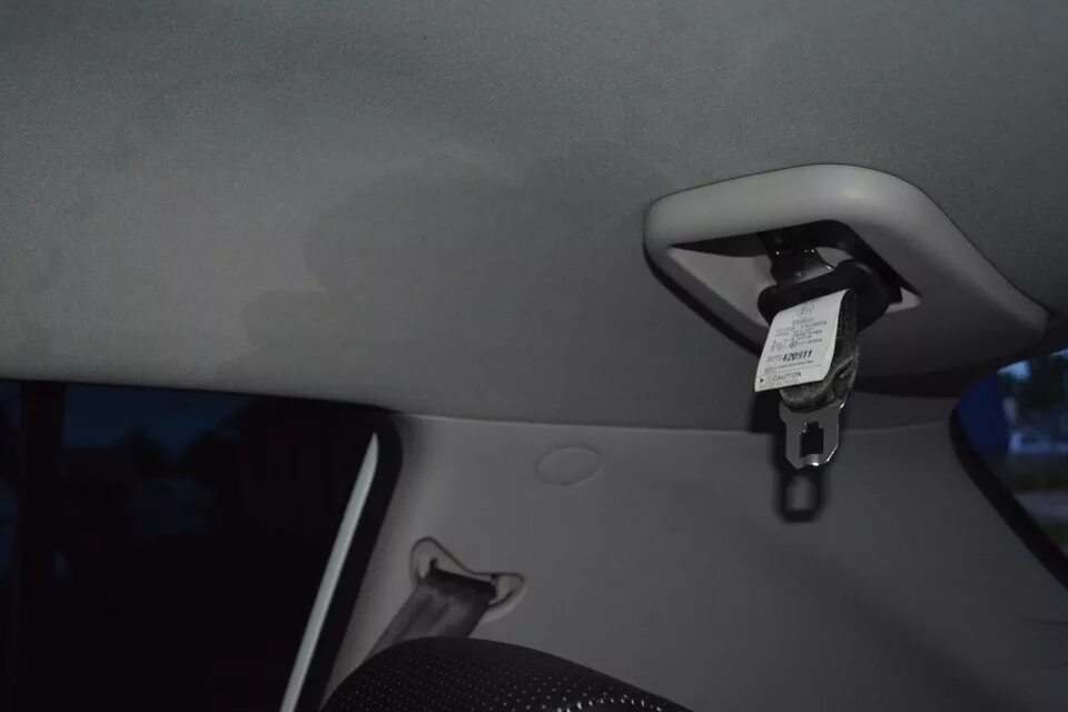 Обшивка потолка - KIA Picanto (1G), 1 л, 2006 года своими руками DRIVE2