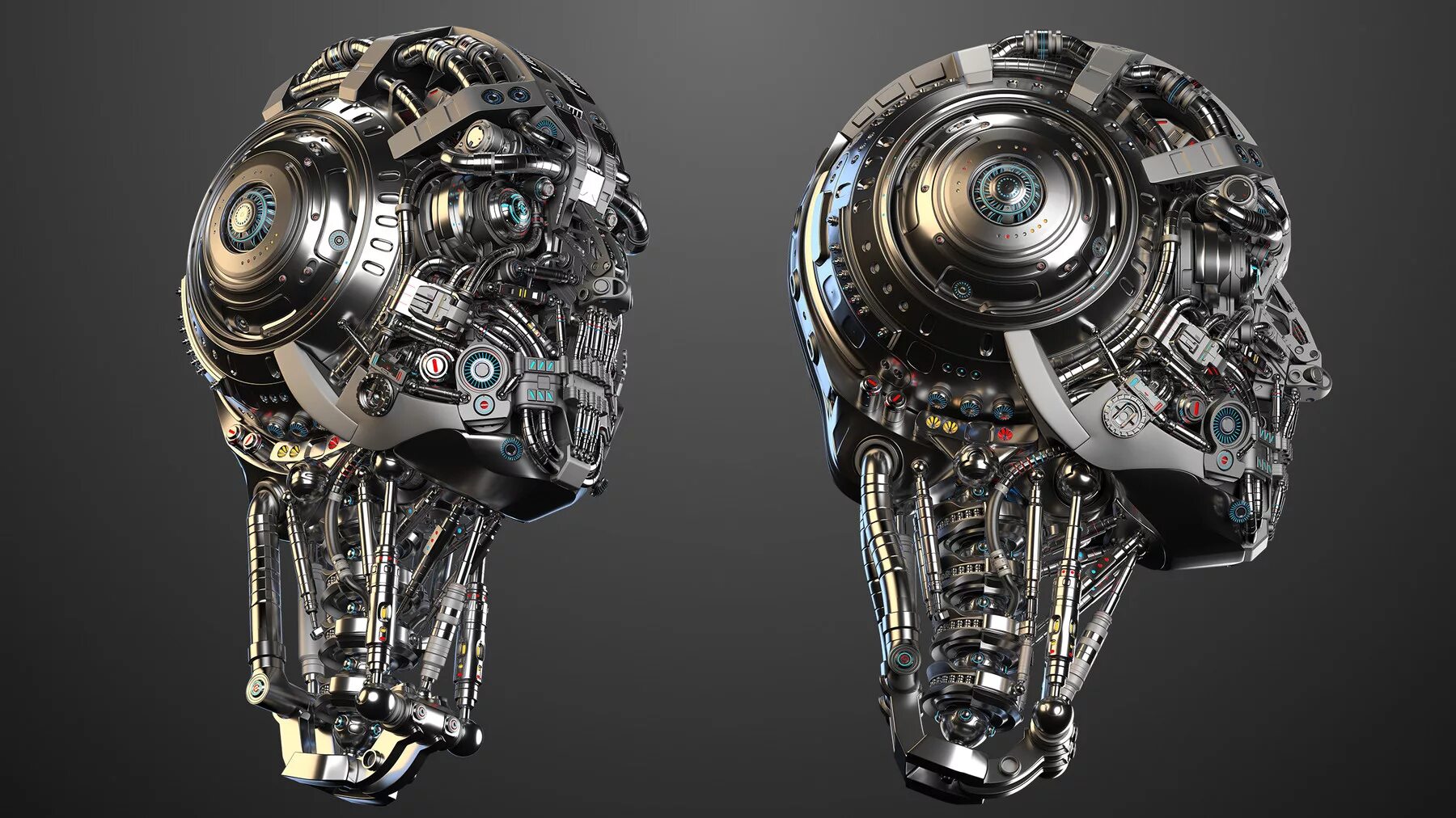 Голова робота. Роботизированная голова. Лицо робота. Голова робота. Роботизированная голова.