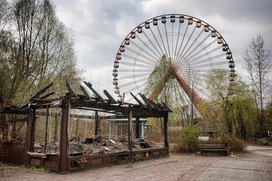 Заброшенный парк аттракционов Spreepark. Spreepark Берлин. Заброшенный парк аттракционов в Берлине. Шпреепарк, Берлин, Германия.