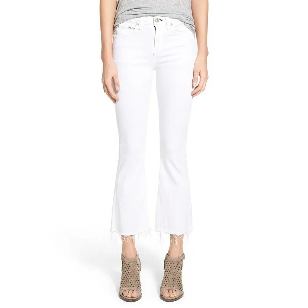 Джинсы Rag Bone w1718k168dev. Rag Bone джинсы женские. Белые расклешенные джинсы. Rag and Bone женские брюки.