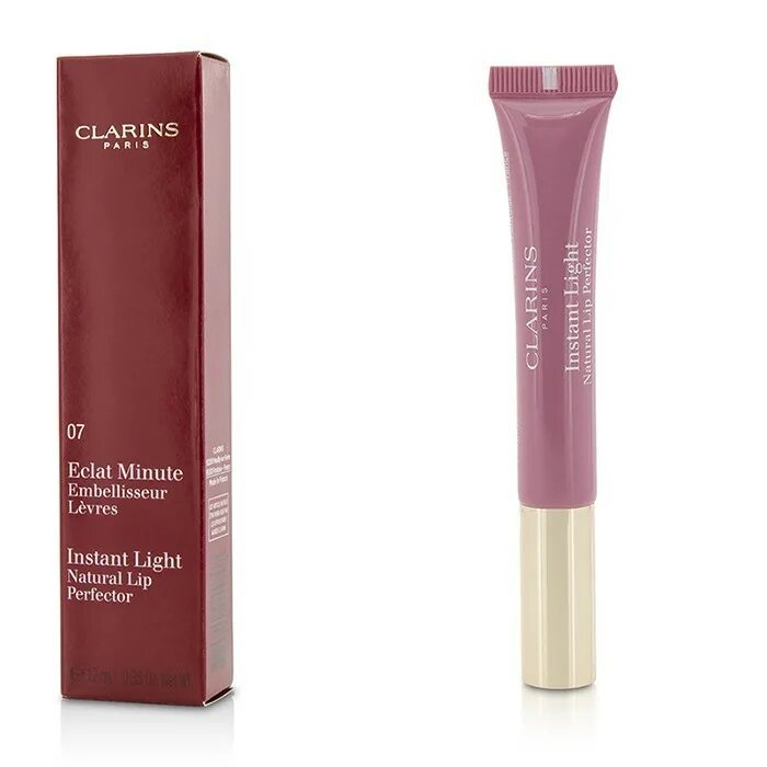 Блеск для губ кларанс купить. Clarins natural Perfector instant Light. Clarins instant Light natural Lip Perfector 12. Clarins Eclat minute 07. Clarins Lip Perfector 07 Toffee.