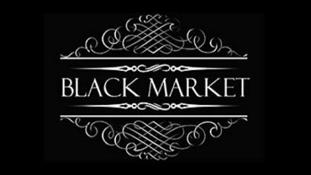 Черный маркет. Черный рынок лого. Black Market ресторан лого. Черный Маркет надпись.