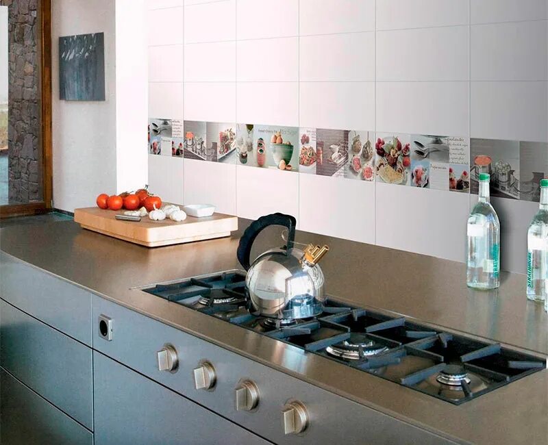 Create A Summery Kitchen with Moroccan Tiles Kitchen tiles design, Kitchen wall 