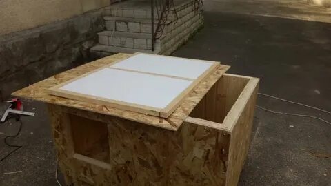 Сделать утепленную будку своими руками