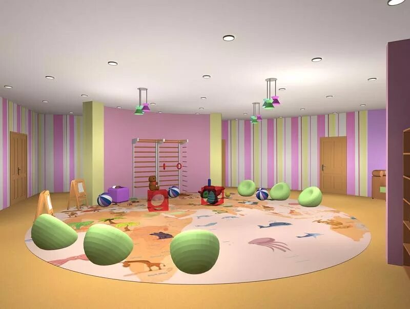 современный спортивный зал в детском саду. музыкальный проект детского сада. музыкальный проект детского сада. современный интерьер детского сада. детский сад фасад.