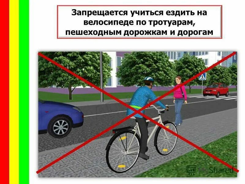 Ехал правильно ли. Разрешается ли велосипедисту ездить по пешеходным дорожкам. Движение велосипедистов по проезжей части. Велосипед на проезжей части. Правильное движение велосипедиста по проезжей части.