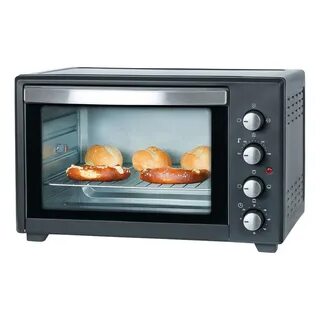 Мини печь с двойным стеклом и конвекцией