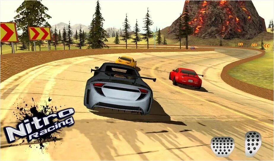 Игра гонки на машинах играть. Игра Nitro Racing. Nitro Racer гонки. Гоночки на андроид. Гонки приложение.