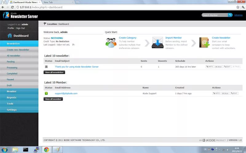 Easy to use software