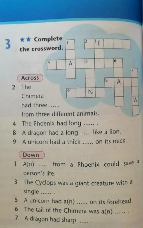 4 complete the crossword. Complete the crossword across. Complete the crossword with the animals. Complete the crossword across three Letters. Complete the crossword across three Letters Green.