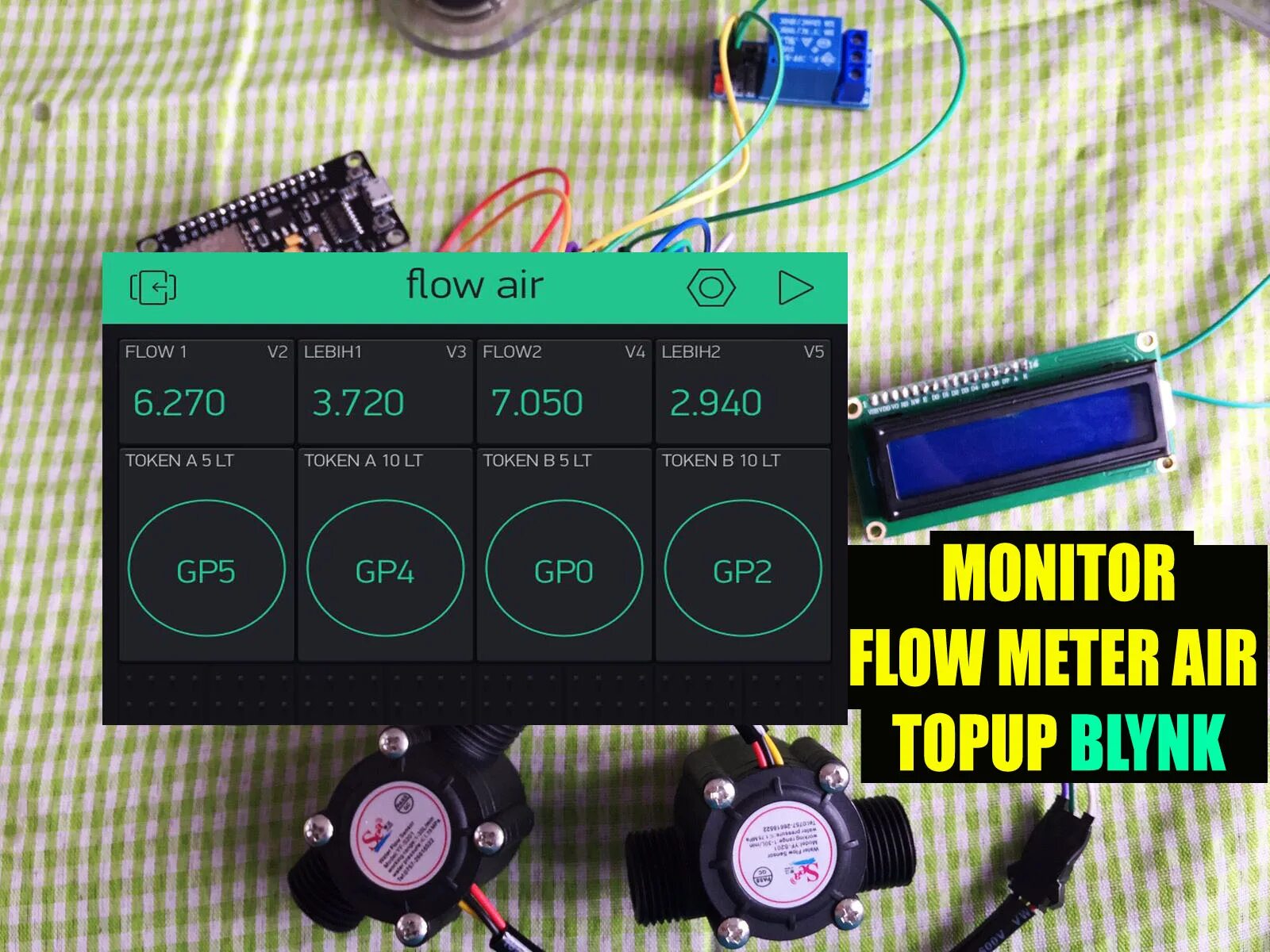 Flow monitor. Flow monitor
