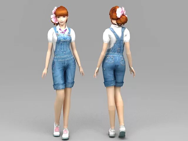 Open 3 model. Джинсы 3d model. jeans 3d model. girl in 3ds max.