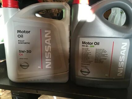 Масло nissan x trail t32