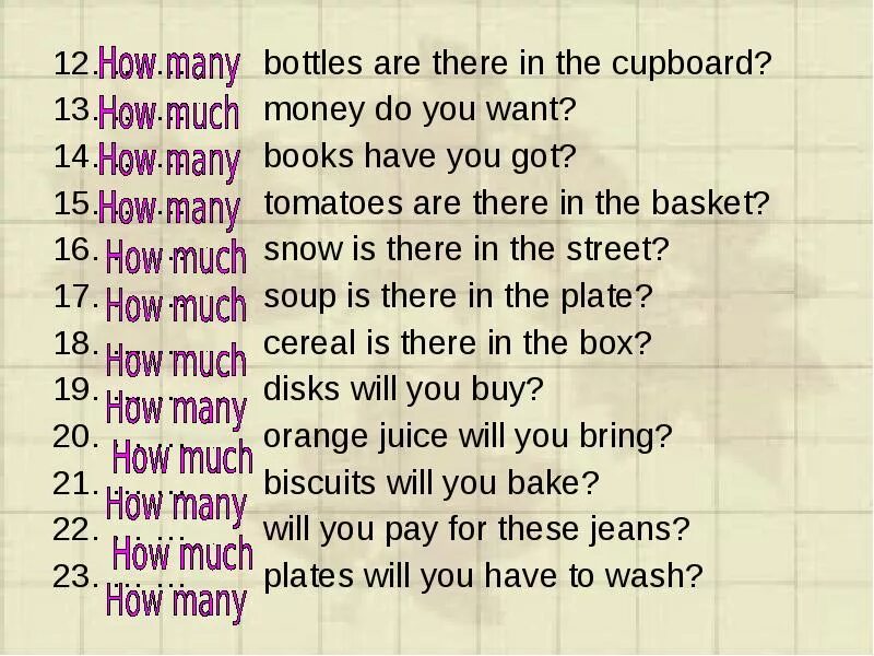 Вопросы how much how many. Предложения с how many и how much. Тема how much how many. Таблица how many how much. How books many much