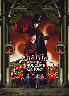 Charlie chocolate factory movie poster