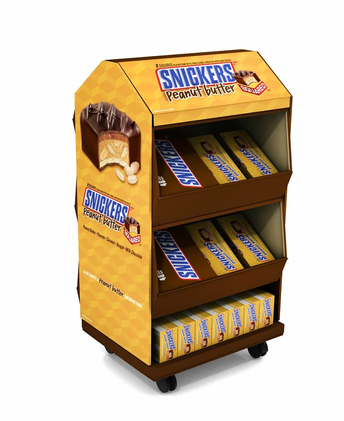 Display render. Display and packaging 3d renderings gallery. display display of the product snikers. chirmes and packaging 3d renderings gallery. display display of the product supermarkets snikers.