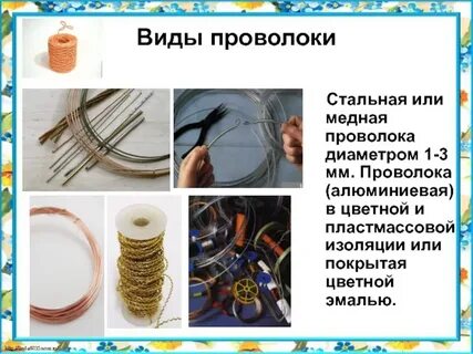 Виды проволоки