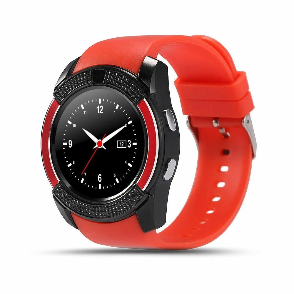 Скрытые смарт часы. Смарт вотч 8. смарт часы zdk. smart watch v8 красные. умные часы tiroki v8, черный.