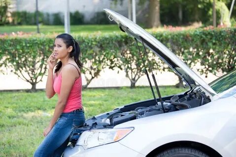 She broke down