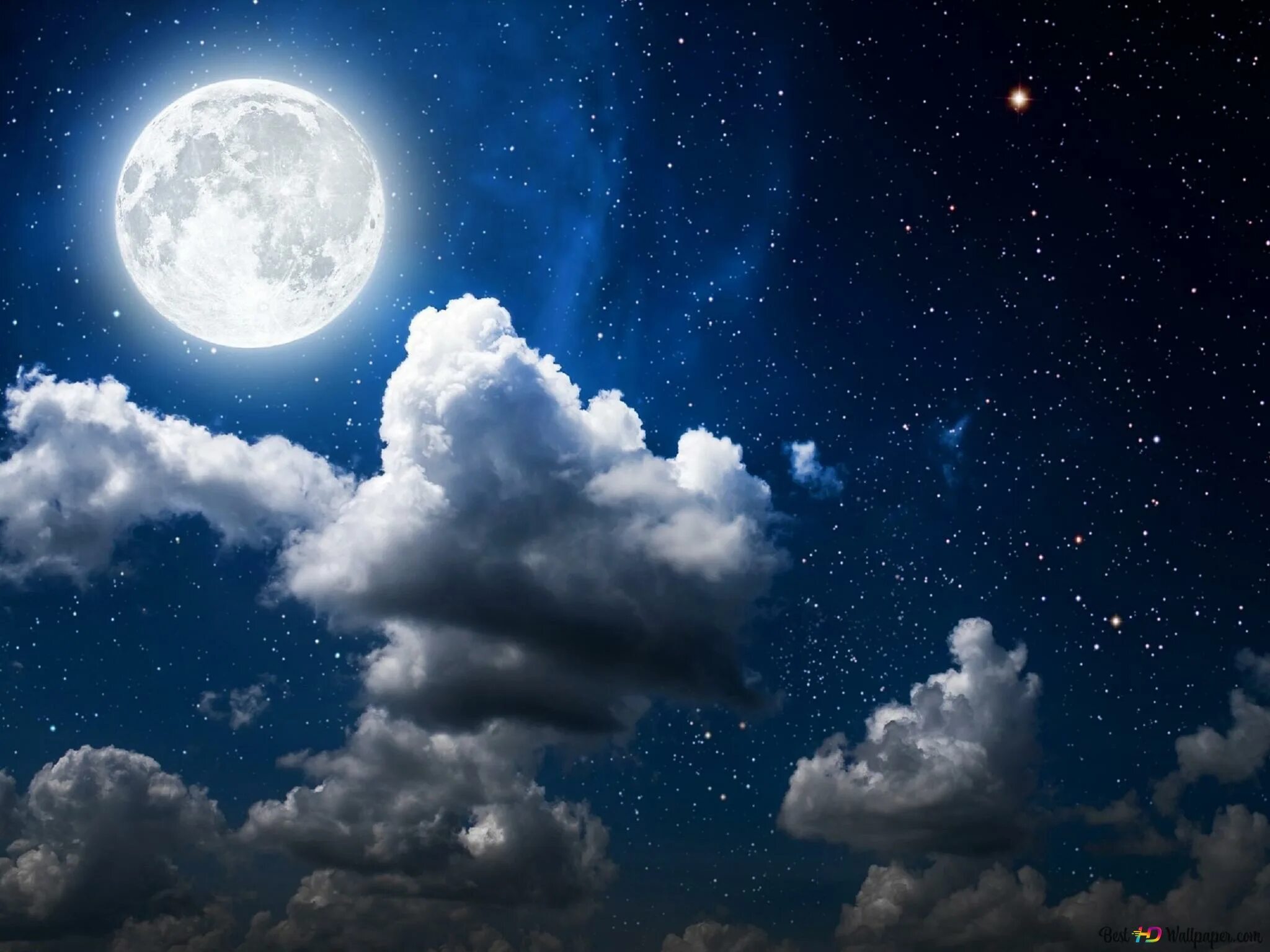 Ночное небо с луной. Звездное небо с луной. Лунное небо. Красивая Луна. 1 2 лунные сутки