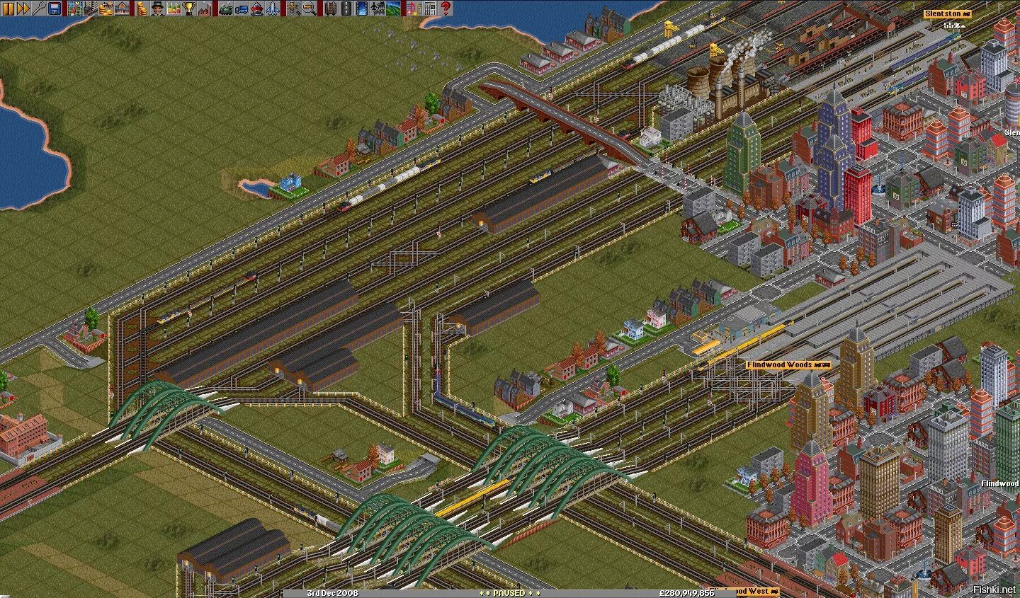 Игра transport Tycoon 3. OPENTTD ЖД развязки. OPENTTD перекрестки. Transport Tycoon Deluxe развязки.