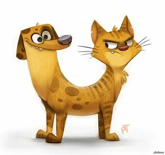 Картинку кота пса