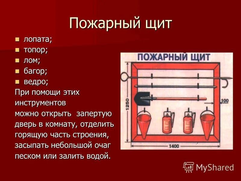 Перечень инвентаря на пожарном щите. Опись инвентаря пожарного щита. Комплектация пожарного щита по ГОСТ 12.4.009-83. Опись комплектации пожарного щита. Какой должен быть пожарный щит