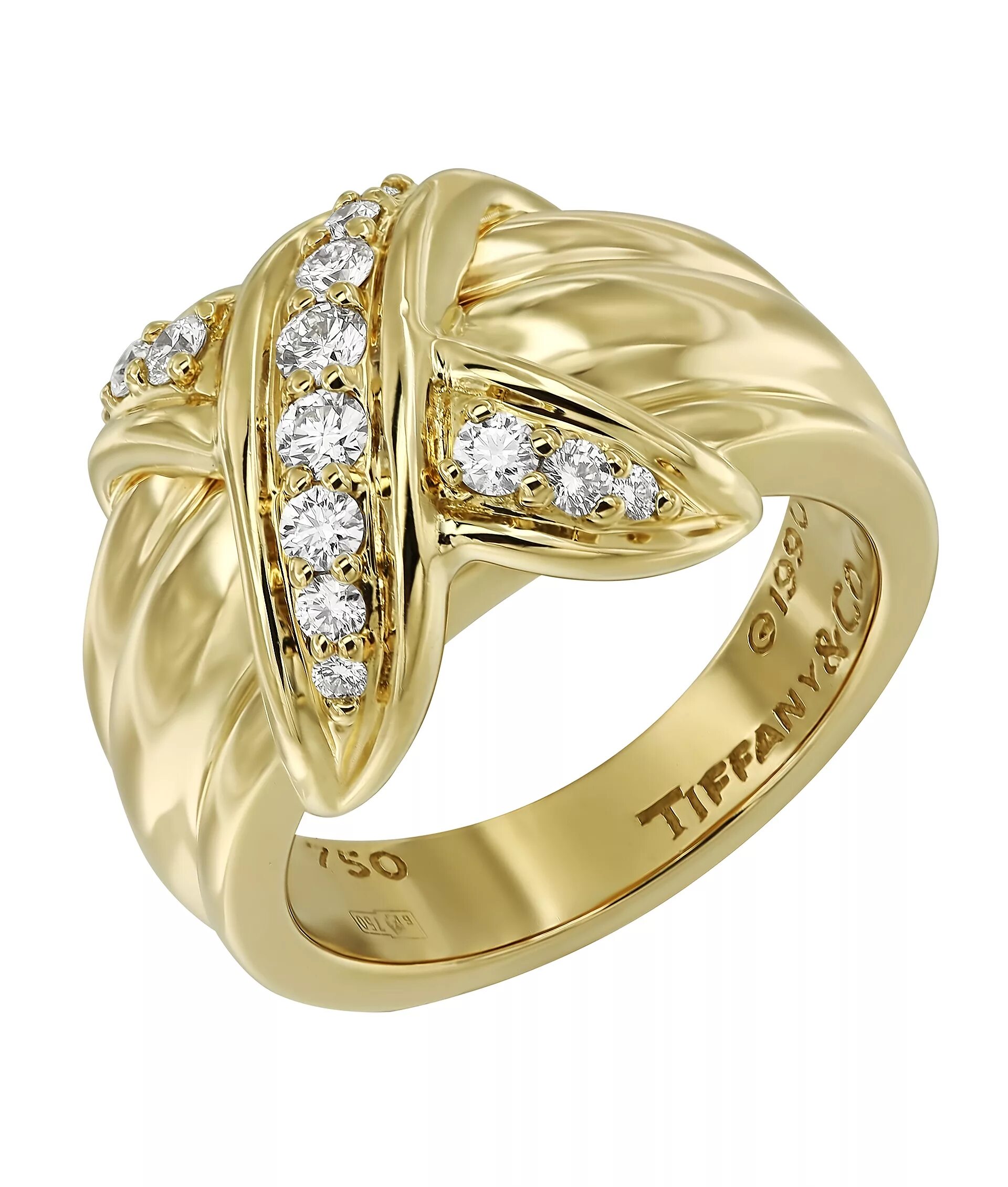 Тиффани 750 кольцо. Желтое золото 750 пробы. Кольцо Tiffany Signature. Тиффани 750 проба. Кольцо тиффани с золотом